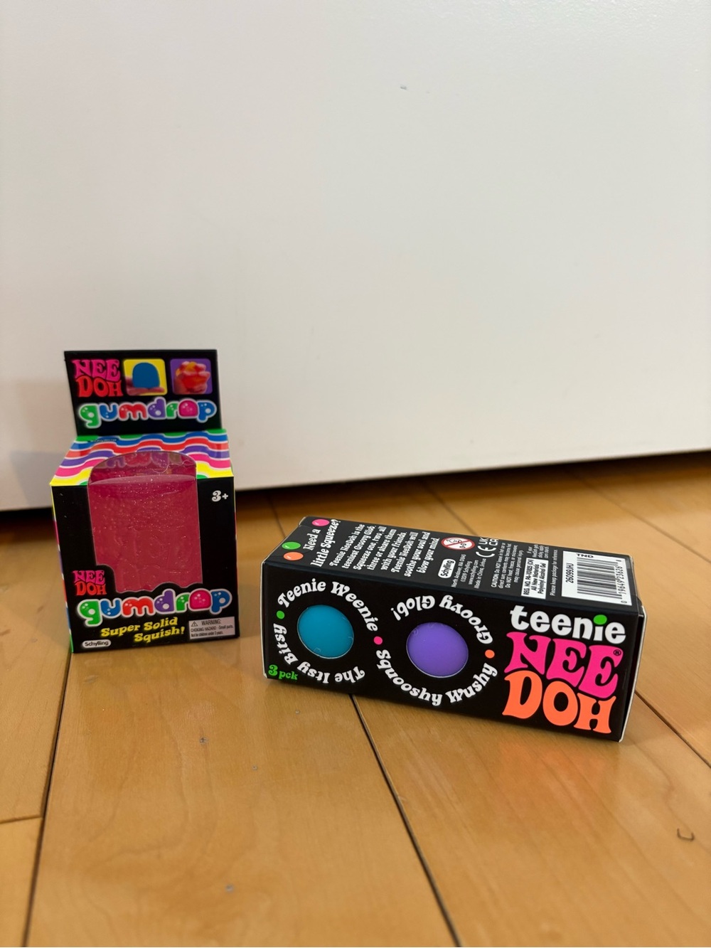 Gumdrop Needoh and Teenie Groovy Glob Nee Doh Schylling Squishy Toy Genuine